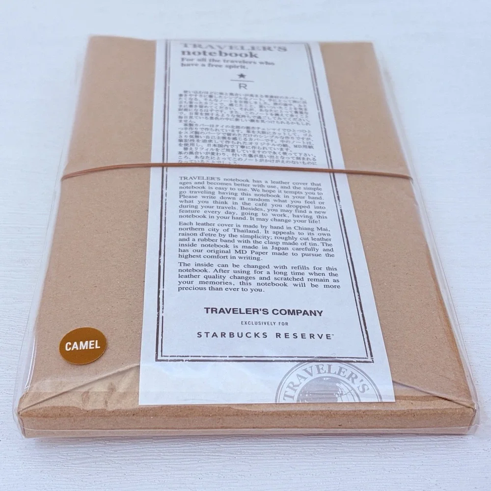 TRAVELER'S notebook Starbucks Reserve Roastery Tokyo Regular Camel